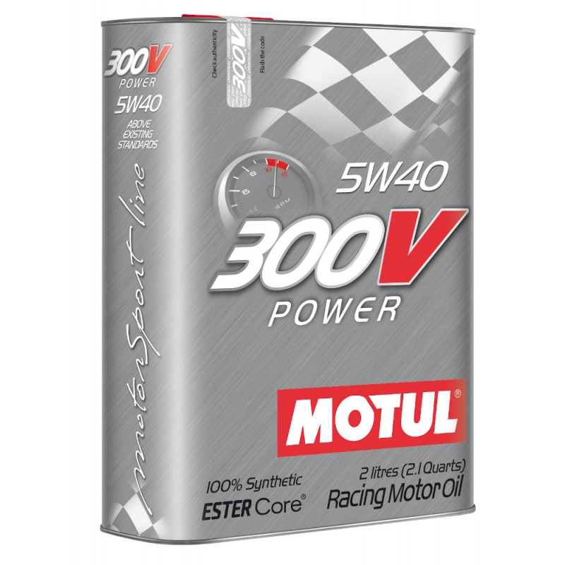 Motul Synthetic Engine Oil | 300V Power 5W40 2litre